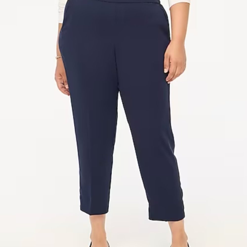 J Crew Factory- Navy Jaime Pants- size 12